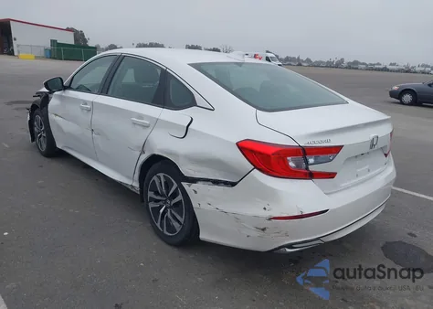 2020 Honda Accord Hybrid из США, поврежденный, VIN 1HGCV3F11LA009984